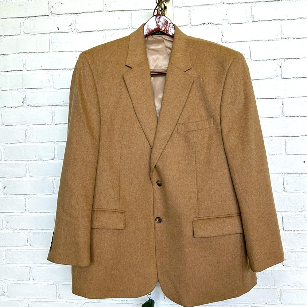 Charter Club. Men’s Camel Blazer.